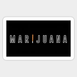 Marijuana Sticker